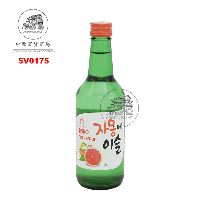 SOJU POMELO (13%) *JINRO* 韩国烧酒柚子味 350ml/20