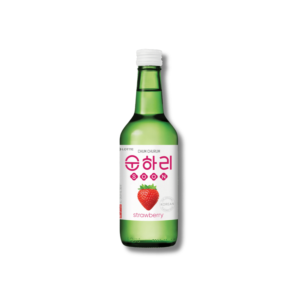 [502744/5V0163] SOJU (12%) FRESA *LOTTE* 乐天草莓味烧酒 350ml/20