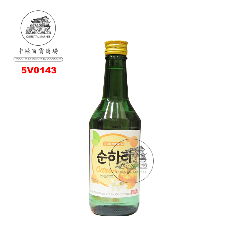 SOJU CITRON (12%) *LOTTE* 韩国烧酒柚子味 350ml/20