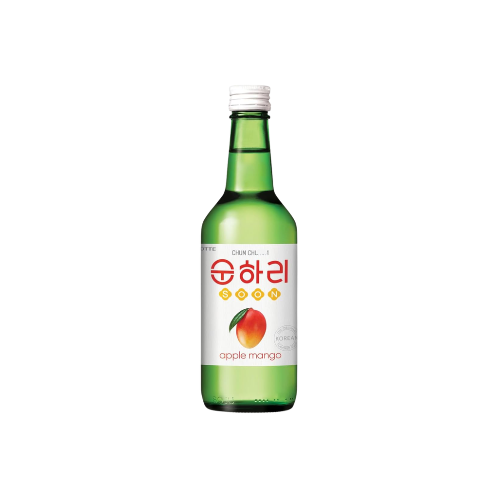 [502745/5V0190] SOJU (12%) MANGO MANZANA *LOTTE* 乐天芒果苹果味烧酒 350ml/20