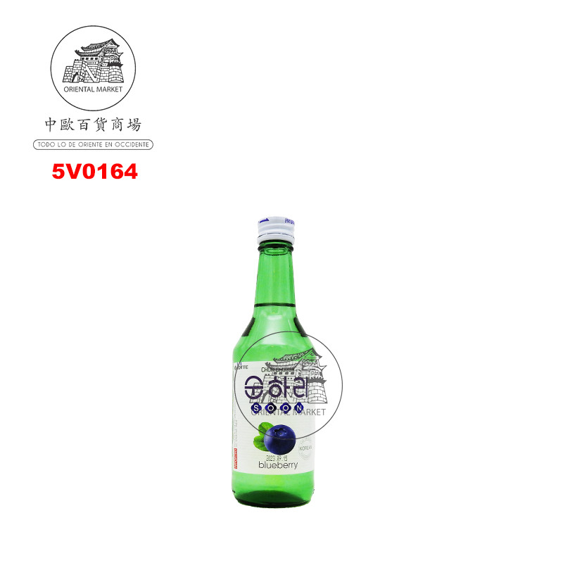SOJU (12%) ARANDANO *LOTTE* 乐天蓝莓味烧酒 350ml/20