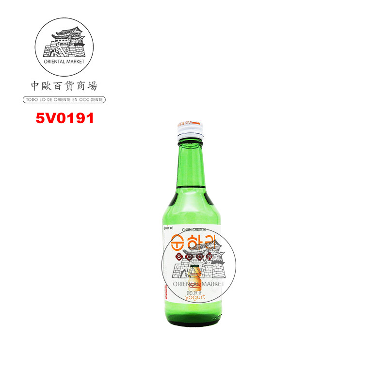SOJU (12%) YOGUR *LOTTE* 乐天酸奶味烧酒 350ml/20