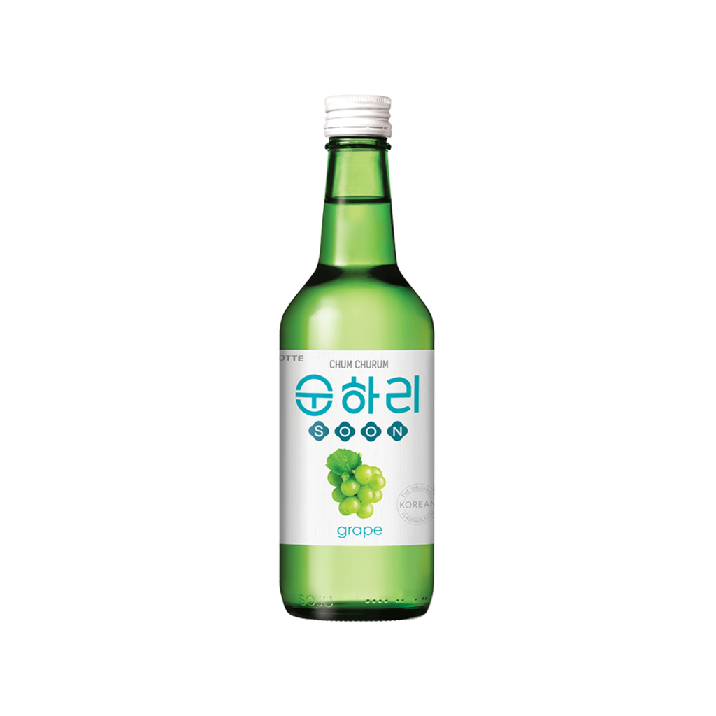 [502748/5V0150] SOJU (12%) UVA *LOTTE* 乐天葡萄味烧酒 350ml/20
