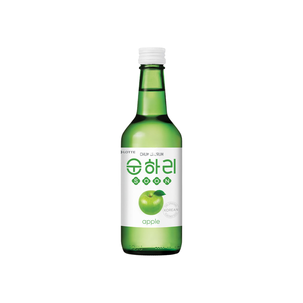 [502746/5V0125] SOJU (12%) MANZANA *LOTTE* 乐天苹果味烧酒 350ml/20