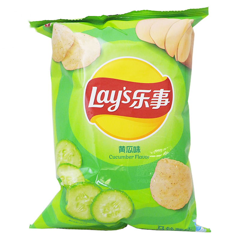 CHIPS SABOR PEPINO *LAYS* 乐事清爽黄瓜薯片 70g/22