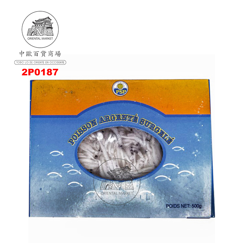 [200633/2P0187] PESCADO PLATEADO *DINGLU* 鼎鹿冻银鱼 500g/22