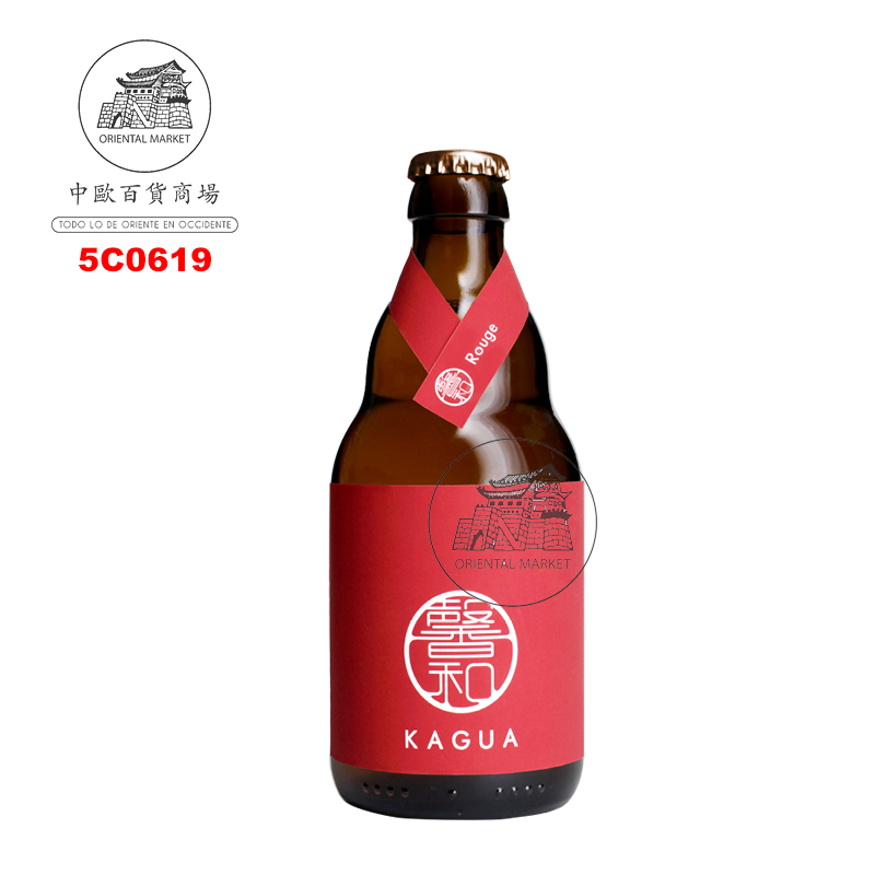 [501146/5C0619] CERVEZA (9%) ROUGE ROJO *KAGUA* 馨和红啤酒 330ml/24