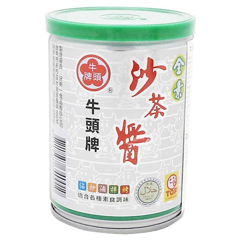 SALSA BBQ VEGETAL *BULL HEAD* 牛头牌素沙茶酱 250g/24