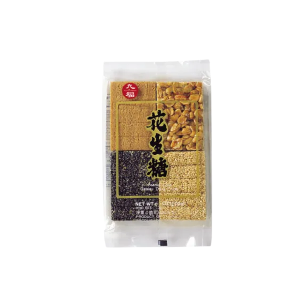 [501074/5P0161] TURRON CACAHUETE SESAMO *JOFO* 九福综合花生芝麻糖 170g/24