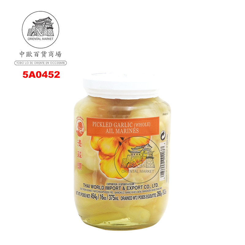 AJO ENCURTIDO *COCK* 鸡标腌蒜头 454g/24