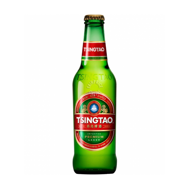[501852/5C0021] CERVEZA (4,7%) *TSINGTAO* 青岛啤酒 330ml/24