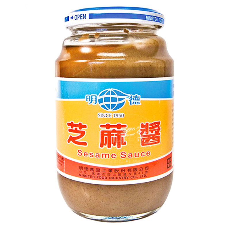 [502336/5S0033] PASTA SESAMO BLANCO *MINGTE * 明德白芝麻酱 460g/24