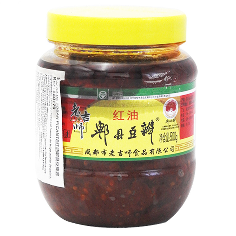 SALSA TOBAN SABOR PICANTE   老吉师郫县豆瓣酱 500g/24