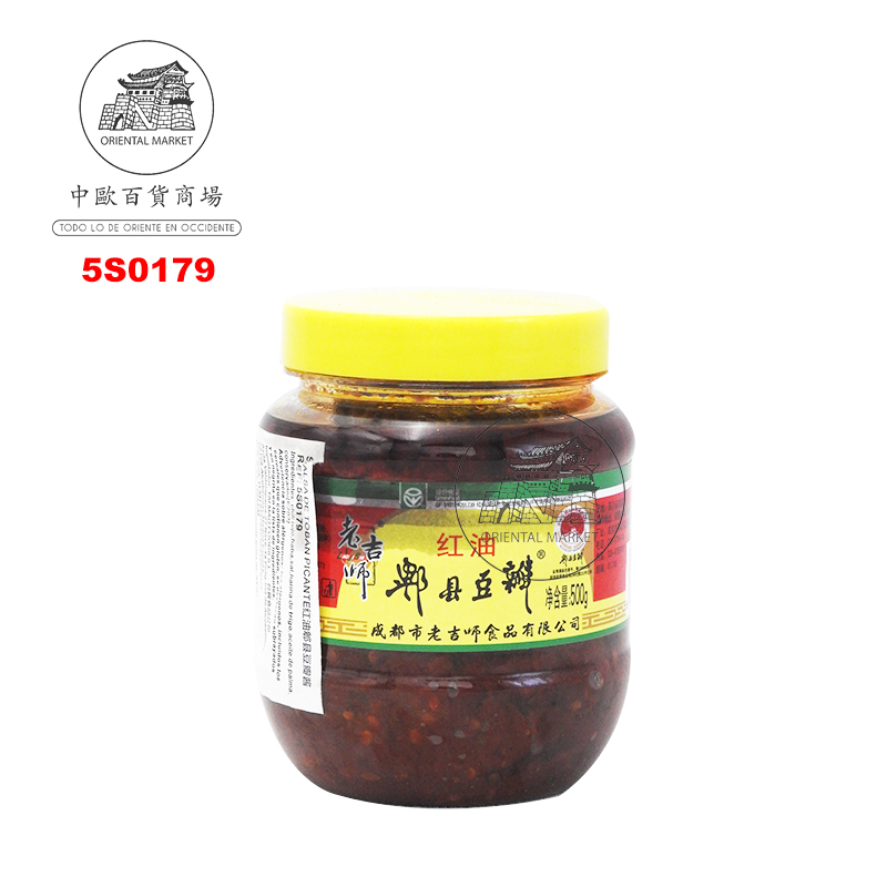 SALSA TOBAN SABOR PICANTE   老吉师郫县豆瓣酱 500g/24
