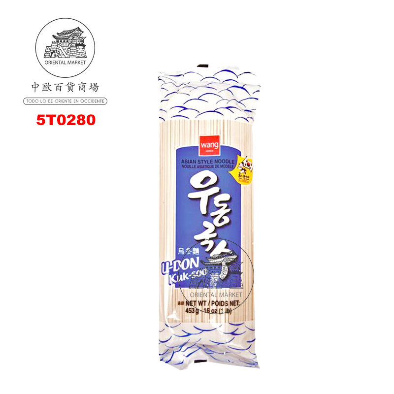 [502809/5T0280] TALLARIN UDON *WANG* 韩国WANG乌冬面干 453g/24