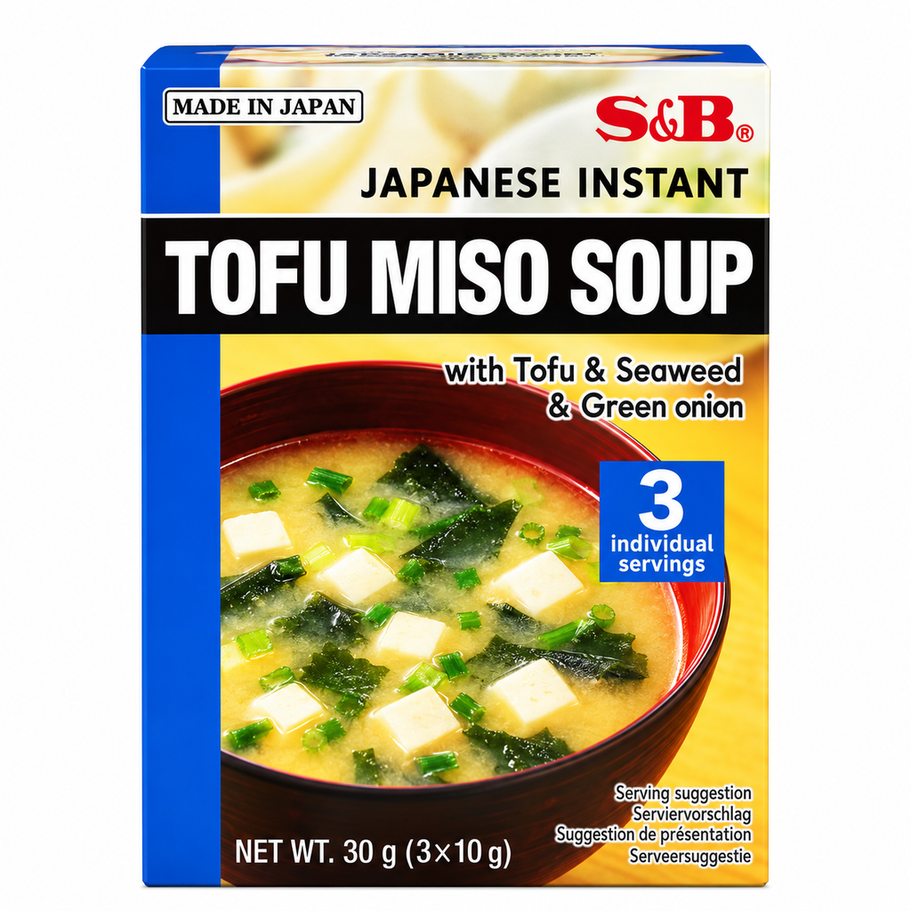 [501374/5S0338] SOPA MISO TOFU *S&B* 日本豆腐味噌汤包 30g/24
