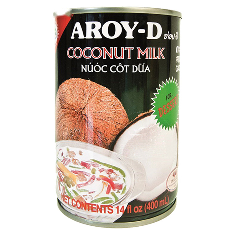 [502192/5E0035] LECHE COCO POSTRE *AROY-D* 甜椰奶 400ml/24