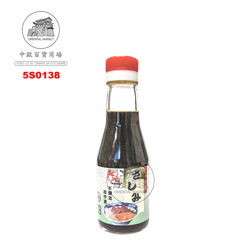 [502616/5S0138] SALSA SOJA SASHIMI *MASTER* 状元生鱼片酱油 150g/24