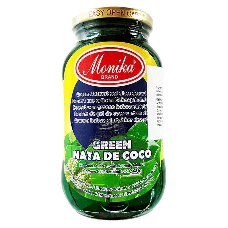 CONFITURA NATA COCO(VERDE) *MONIKA* 菲律宾(绿)凉粉 340g/12