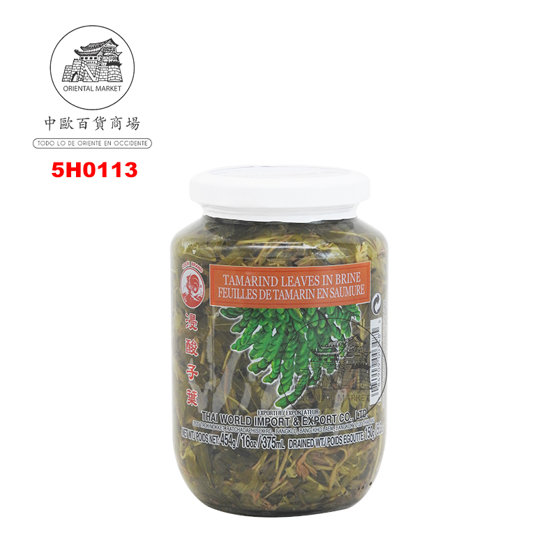 HOJA TAMARINDO ENCURTIDO *COCK* 鸡标腌酸子叶 454g/24