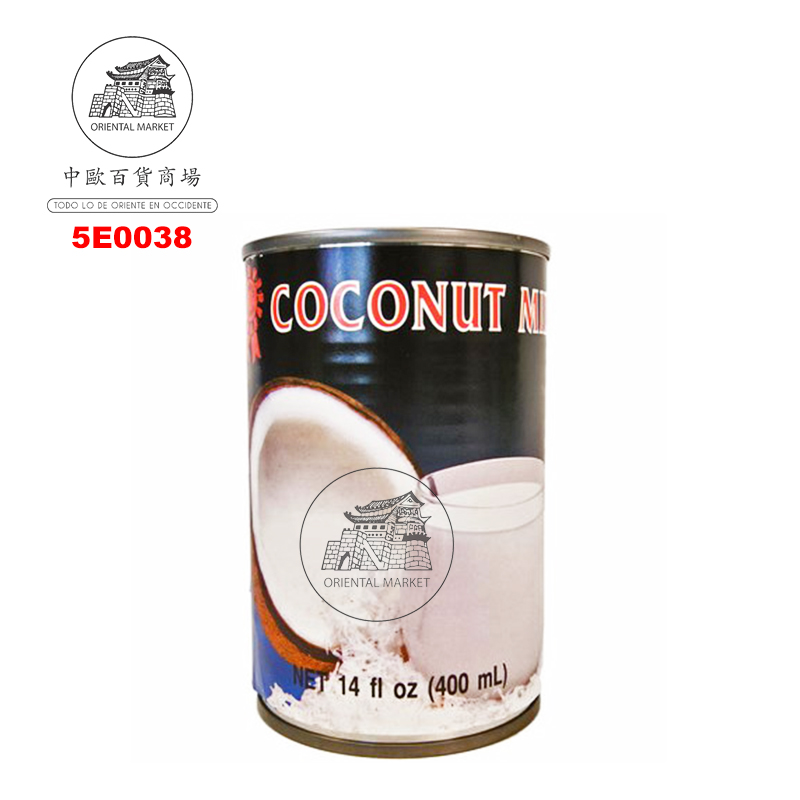 [502193/5E0038] LECHE COCO *RIBBON* 纯椰奶 400ml/24