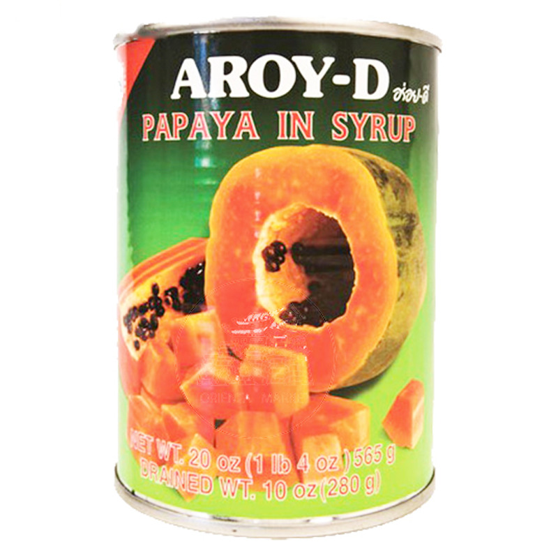 [502301/5P0012] PAPAYA ALMIBAR *AROY-D* 糖水木瓜 565g/24
