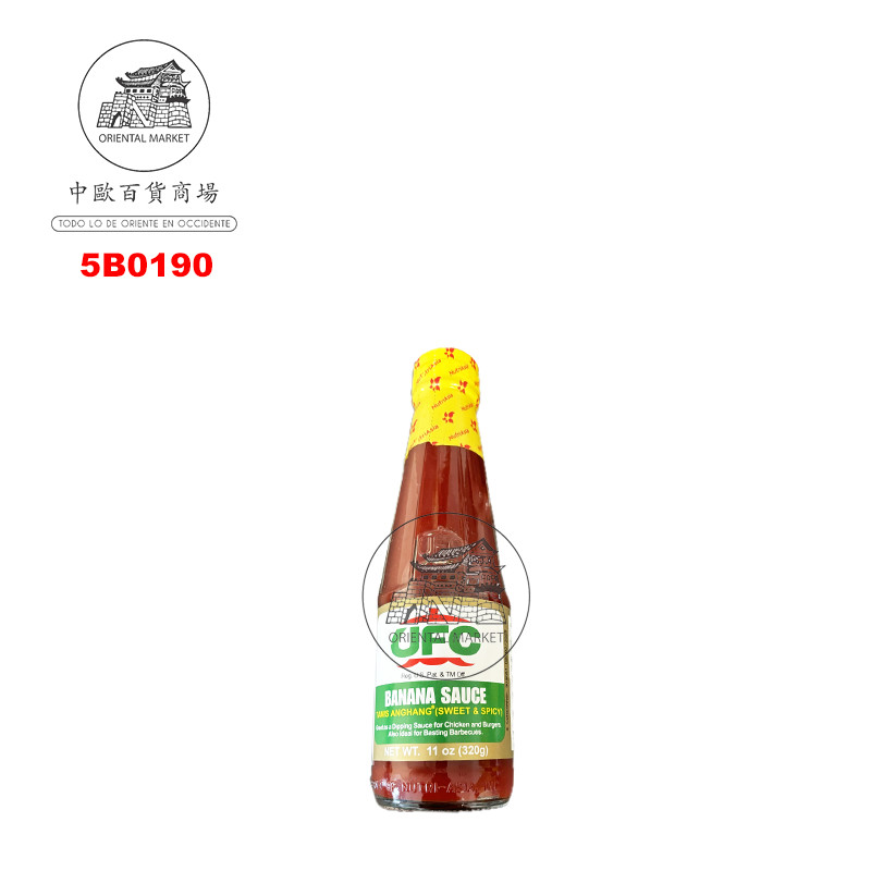 [501657/5B0190] BANANA KETCHUP *UFC* 菲香蕉番茄酱 320g/24