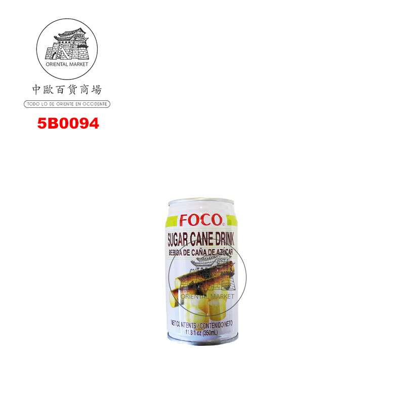 BEBIDA CAÑA AZUCAR *FOCO* 福口甘蔗水 350ml/24