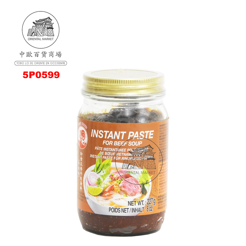 PASTA SOPA TERNERA *COCK* 鸡标牛肉味酸辣酱 227g/24