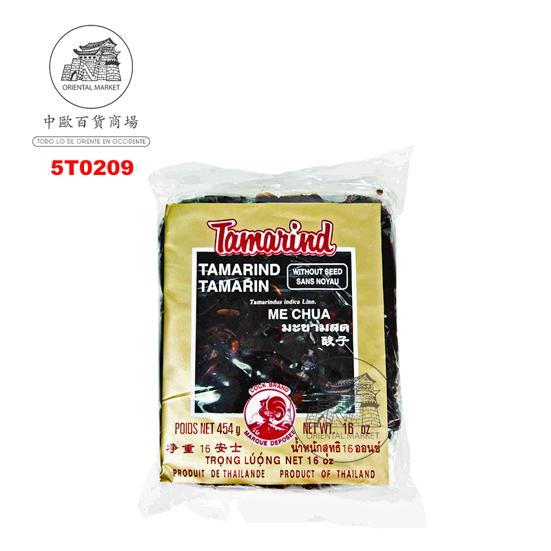 [502827/5T0209] TAMARINDO SIN PIPA *COCK* 鸡标去核酸子 454g/24