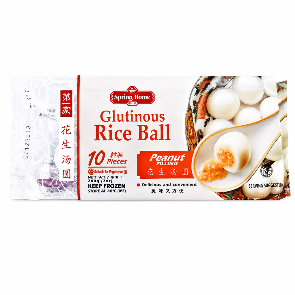 BOLA ARROZ CACAHUETE CONGELADA *SPRING HOME* 第一家冻花生汤圆 200g/24