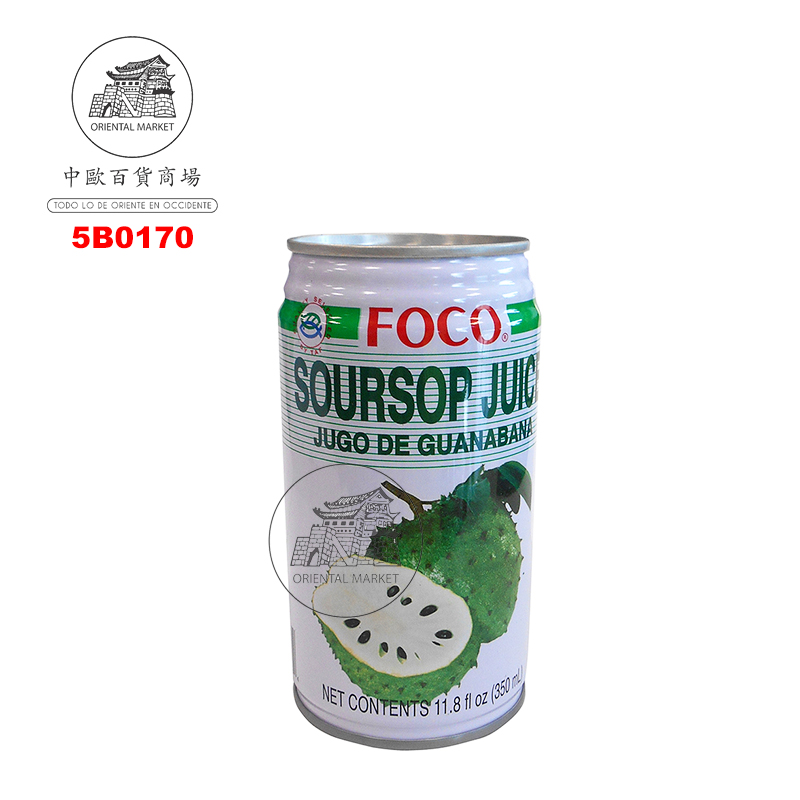 BEBIDA GUANABANA *FOCO* 福口释迦果汁 350ml/24