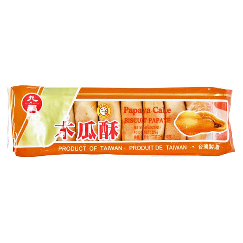 [502365/5G0138] PASTEL PAPAYA *JOFO* 九福木瓜酥 227g/24