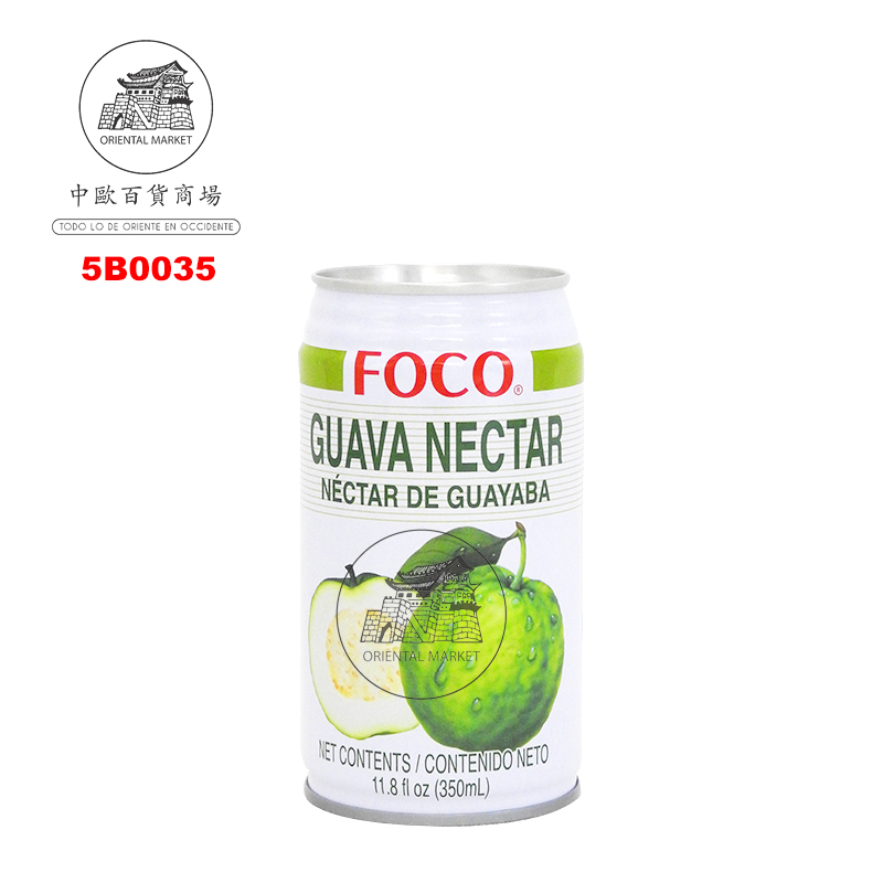 BEBIDA GUAYABA *FOCO* 福口芭乐汁 350ml/24