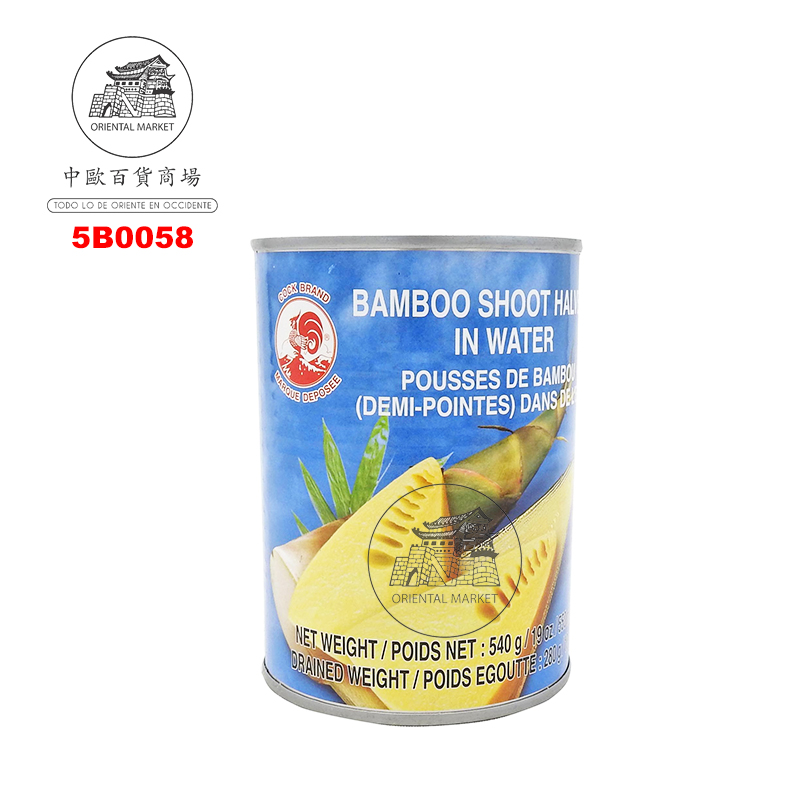 BAMBU ENTERO *COCK* 鸡标笋块 540g/24