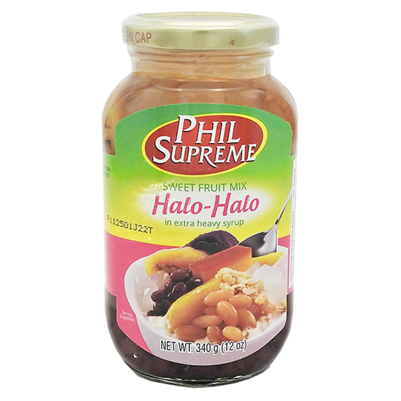 FRUTA MIXTA HALO-HALO *PHIL SUPREME* 菲式什锦水果罐头 340g/24