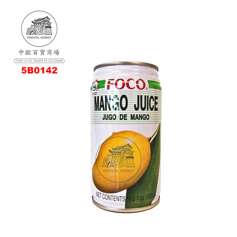 BEBIDA MANGO *FOCO* 福口芒果汁 350ml/24