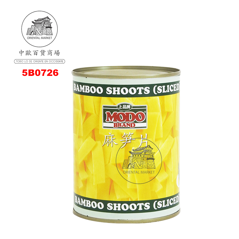 [501643/5B0726] BAMBU CORTADO *MODO* 上品麻笋片 567g/24