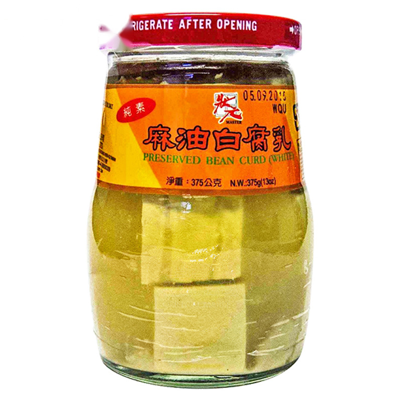TOFU SESAMO *MASTER* 状元麻油白腐乳 375g/24