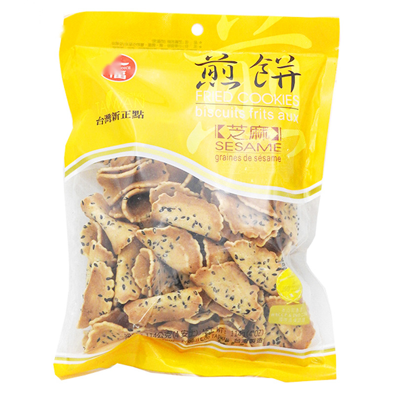 GALLETA SESAMO *JOFO* 九福芝麻煎饼 114g/24
