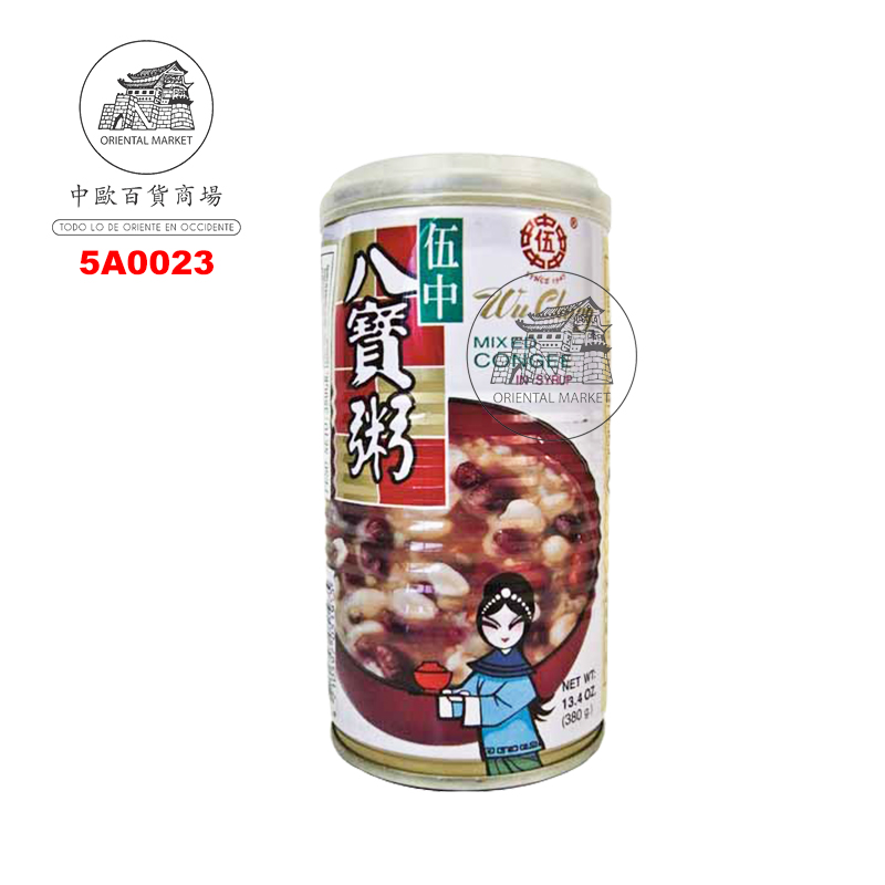 [502761/5A0023] SOPA CEREAL MIXTO *WU CHUNG* 伍中八宝粥 380g/24