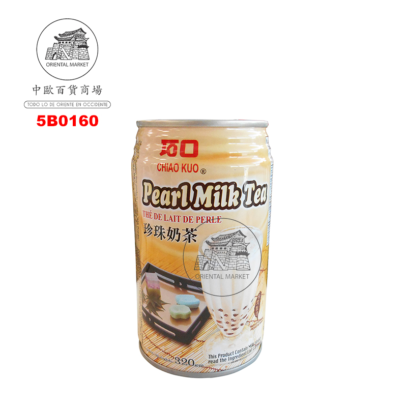 [501769/5B0160] BEBIDA TE *CHIAO KUO* 巧口珍珠奶茶 320g/24