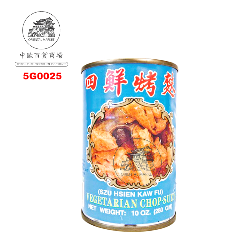 VEGETAL KAW FU *WU CHUNG* 伍中四鲜烤麸 280g/24