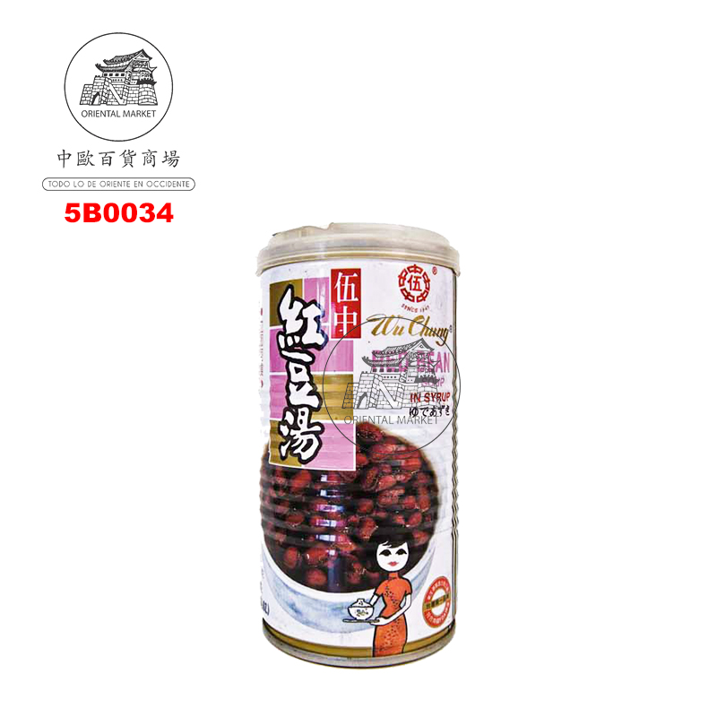 [502767/5B0034] SOPA SOJA ROJA *WU CHUNG* 伍中红豆汤 350g/24