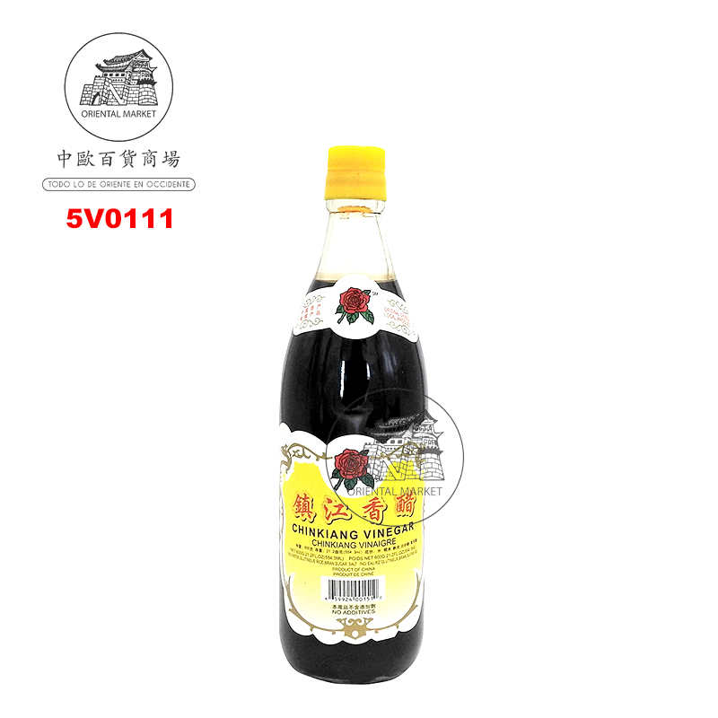 [502905/5V0111] VINAGRE CHINKIANG *ROSA* 玫瑰牌镇江香醋 600g/24