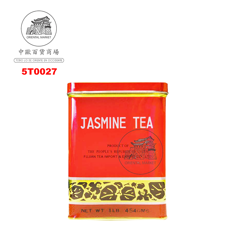 [502847/5T0027] TE JAZMIN (ROJO) 红罐茉莉花茶 454g/24