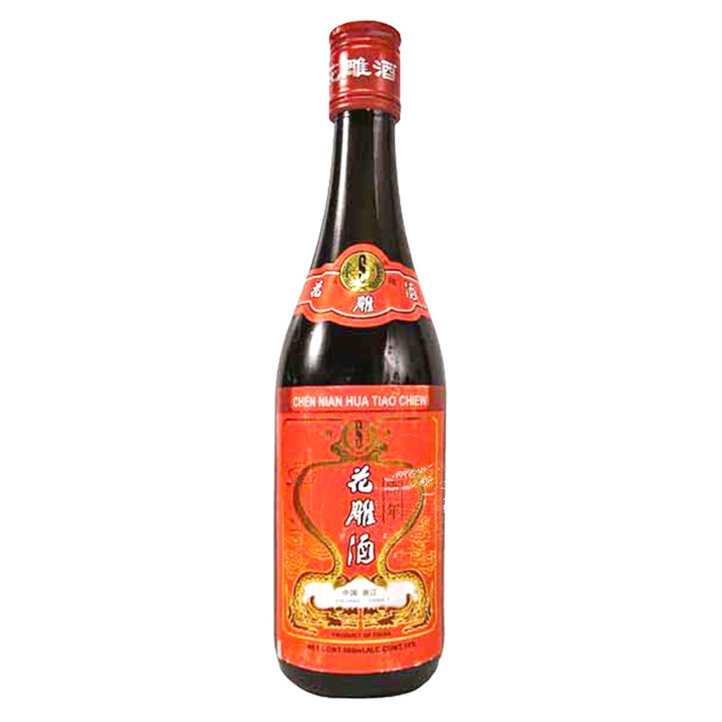 VINO SHAO HSING (14%) *QING HU* 绍兴花雕酒 500ml/24