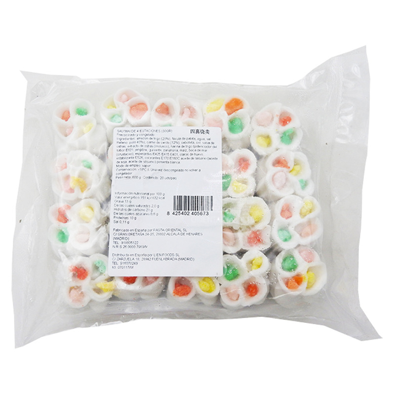 ZI CHI JIAO *FU LONG* 福龙四喜饺 640g/20u/25