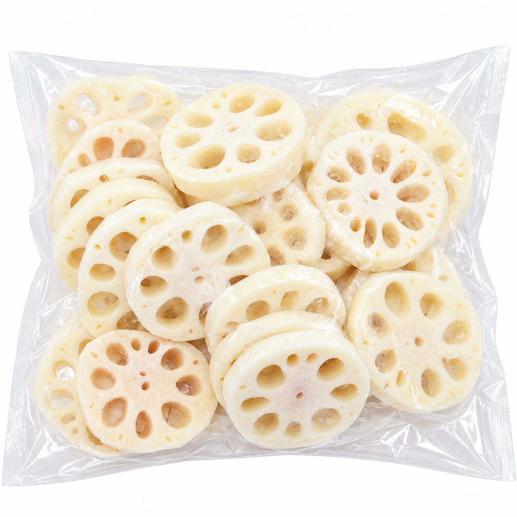 RAIZ LOTUS TROCEADA CONGELADA *SUSHI KING* 寿司王冻莲藕片 400g/25