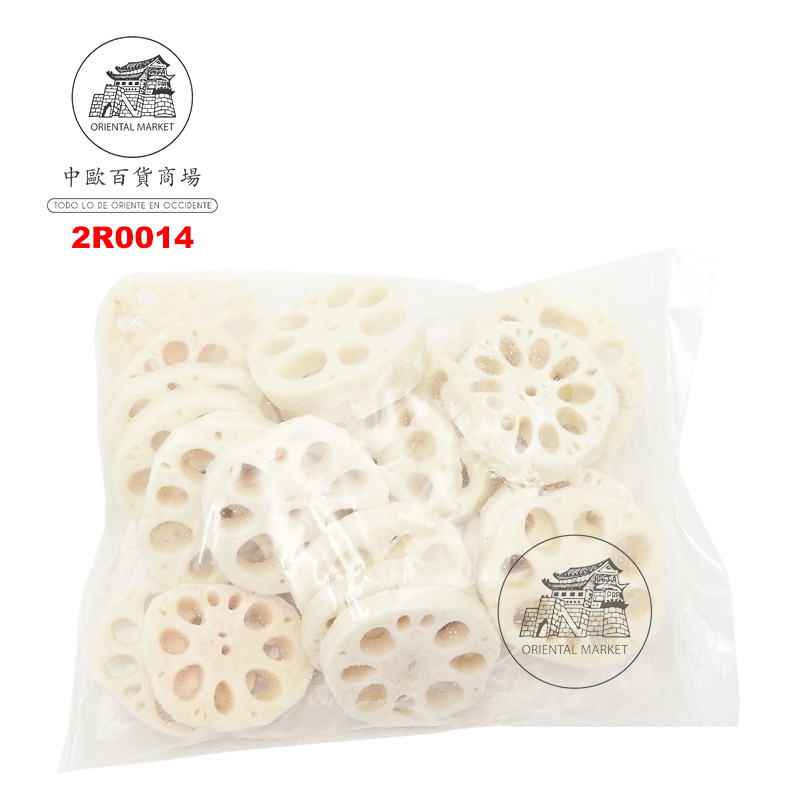 RAIZ LOTUS TROCEADA CONGELADA *SUSHI KING* 寿司王冻莲藕片 400g/25